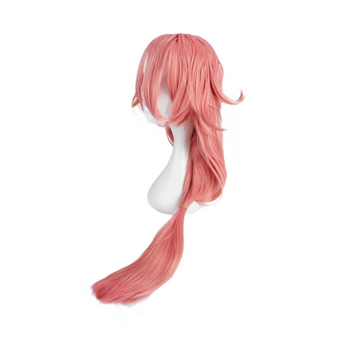 Genshin Impact - Yae Miko - Cosplay Wig Pink with Ponytail - 86 cm - CosplayStudio