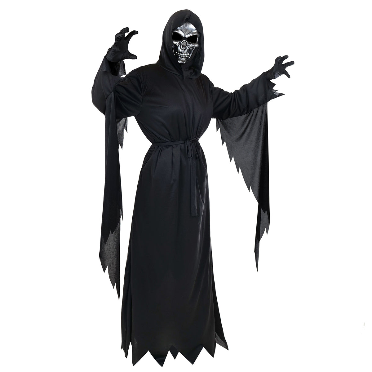 Grim Reaper - Costume with Skull Mask - Adults & Kids - CoolChange