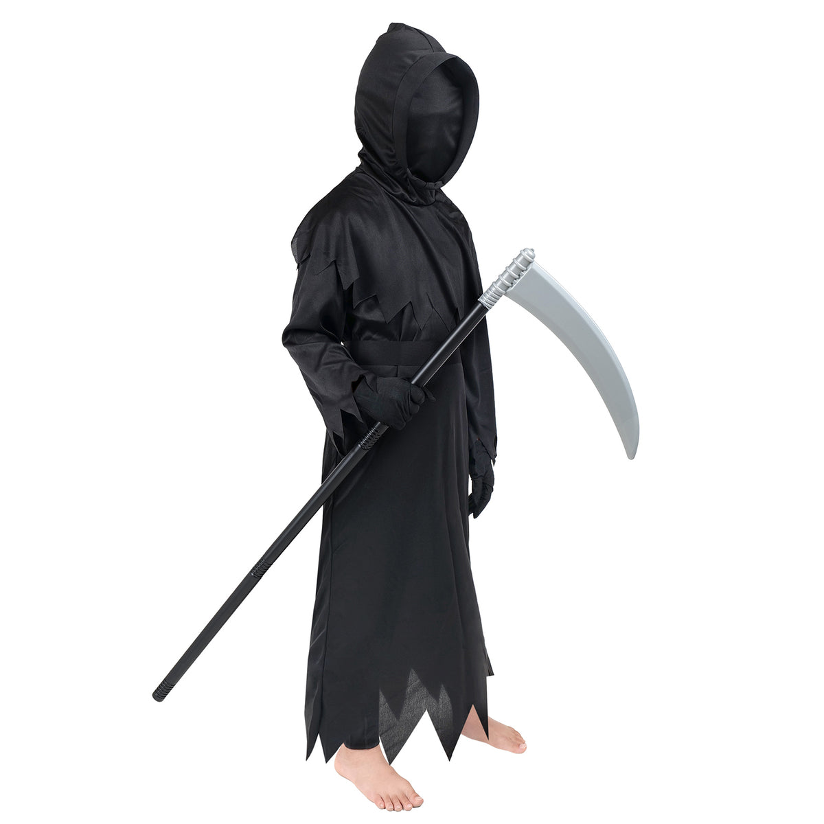Grim Reaper - Costume with Scythe and Hood - Adults & Kids - CoolChange