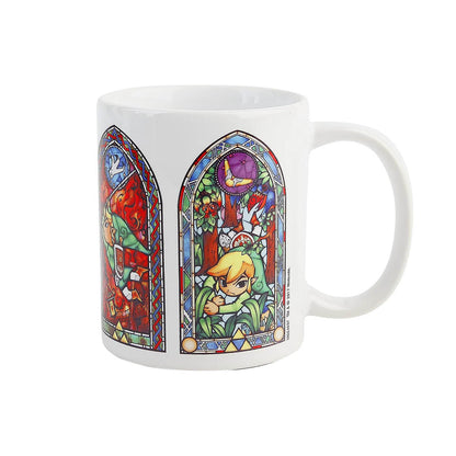 The Legend of Zelda - Link Buntglasfenster - Tasse - 315 ml - Pyramid