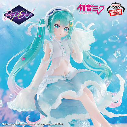 Hatsune Miku - Jellyfish Ver. - Figur Evolve Clearluxe - 20 cm - Banpresto