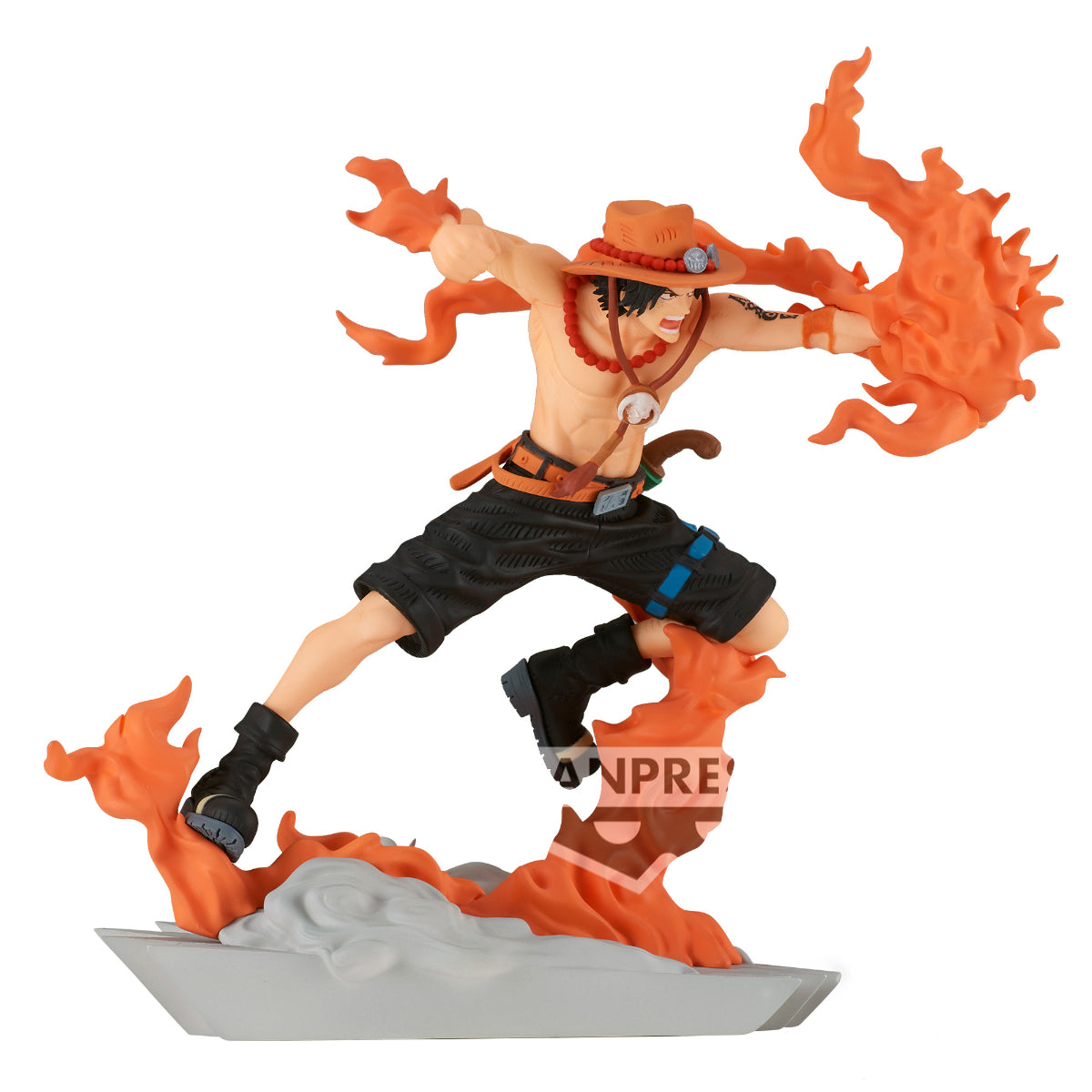One Piece - Portgas D. Ace - Figur Senkozekkei - 9 cm - Banpresto