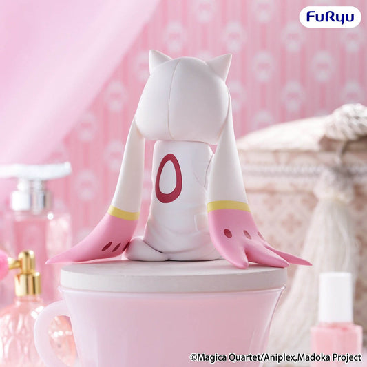 Puella Magi Madoka Magica - Madoka Kaname (Kyubey-Hausanzug) - Noodle Stopper Figur - 15 cm - FuRyu