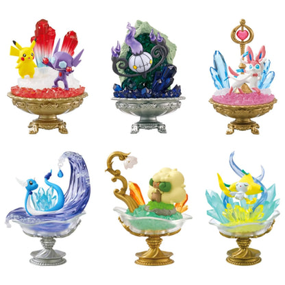 Re-ment - Boite de 6 Figurines Pokemon Gemstone Collection Vol 2 einzeln