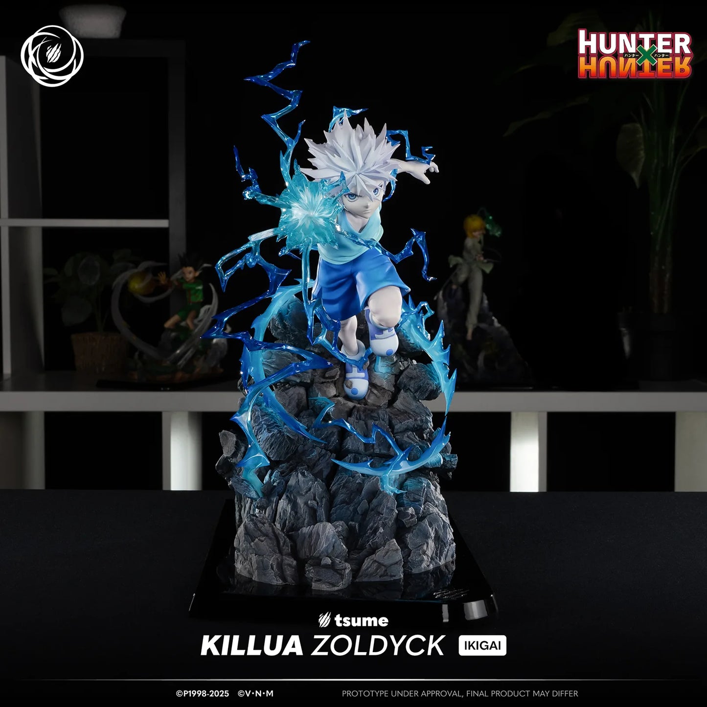 Killua Zoldyck, Hunter x Hunter IKIGAI Sammelfigur, limitierte Edition, 18 x 36 x 34 cm - Tsume
