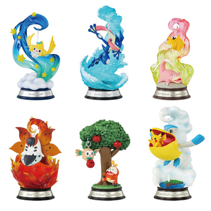 Re-ment Pokémon SWING VIGNETTE Collection 3 -6er Box-(6)