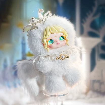 Maytree Dumia - Aria Snow Tracks Whisperer Series - Vinyl Plüschfigur Anhänger Blind Box - Einzelbox – 15 cm – Maytree