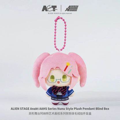 Alien Stage - Anakt Art High School - Nunu Plüschanhänger - Blindbox - Einzelbox - ca. 10 cm - AET