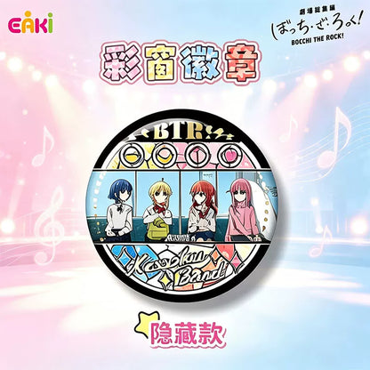 Bocchi the Rock! - Stained Glass Badge - Button - Blindbox - Einzelbag - 58 mm - EAKI