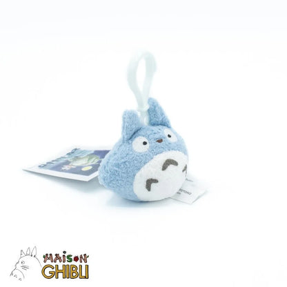 Mein Nachbar Totoro - Mittlerer Totoro blau - Plüsch-Anhänger mit Clip - 6 cm - Sun Arrow