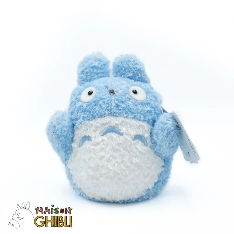 Mein Nachbar Totoro - Mittlerer Totoro blau - Plüsch-Handpuppe - 21 x 17 x 15 cm - Sun Arrow
