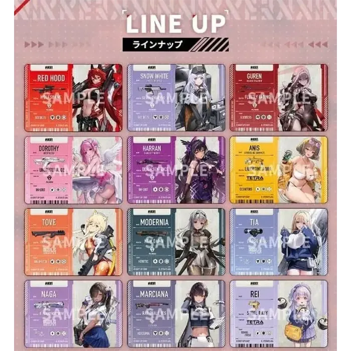 Goddess of Victory: Nikke - Metallic Pass Collection Ver. 2 - Carddass Booster (1 Pack) - Bandai