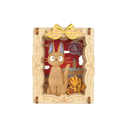 Kikis kleiner Lieferservice - Jiji Bäckerei - Paper Theater Wood Style - 8,5 cm - Ensky