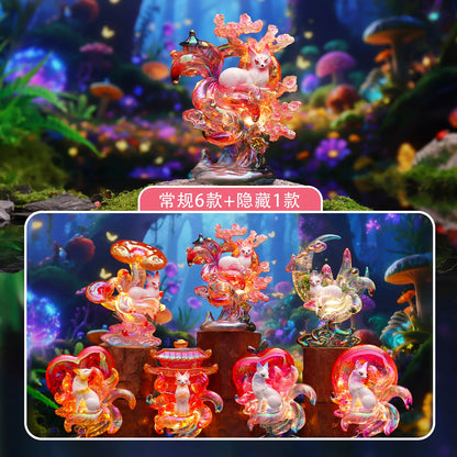 Nine-Tailed Fox - Fox in a Dream - Resin Figure Blind Box - Single Box - 11.5 cm - Minimalist