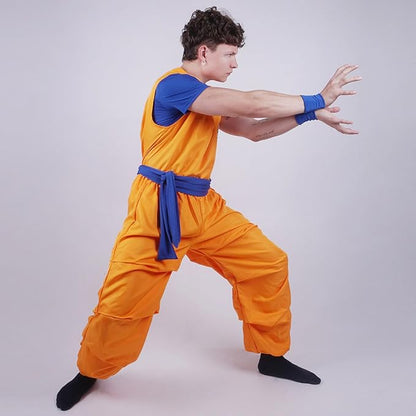 Son Goku Kostüm beim Herr der Schildkröten, Größen: S - XL