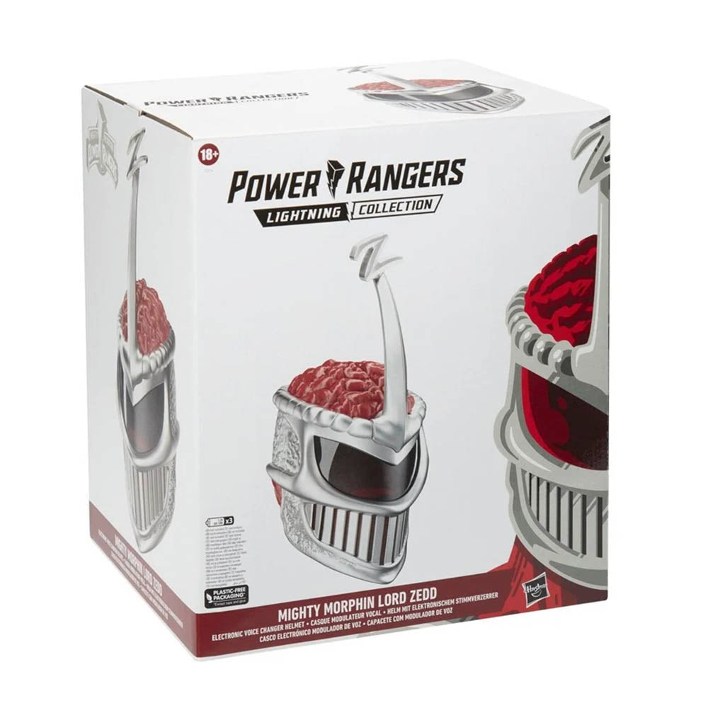 Mighty Morphin Power Rangers Lightning Collection Electronic Voice Changer Helmet Lord Zedd