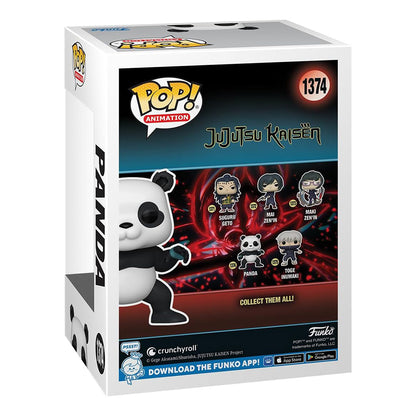Funko POP 72046, Jujutsu Kaisen Figur von Panda, Fluchhülle, Panda mit Schlagringen, Anime Sammelfigur