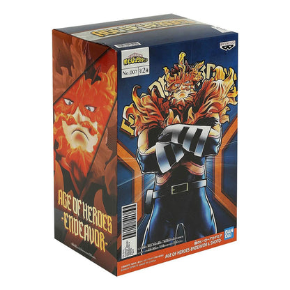 My Hero Academia - Endeavor - Age of Heroes Figur - 19cm - Bandai Banpresto