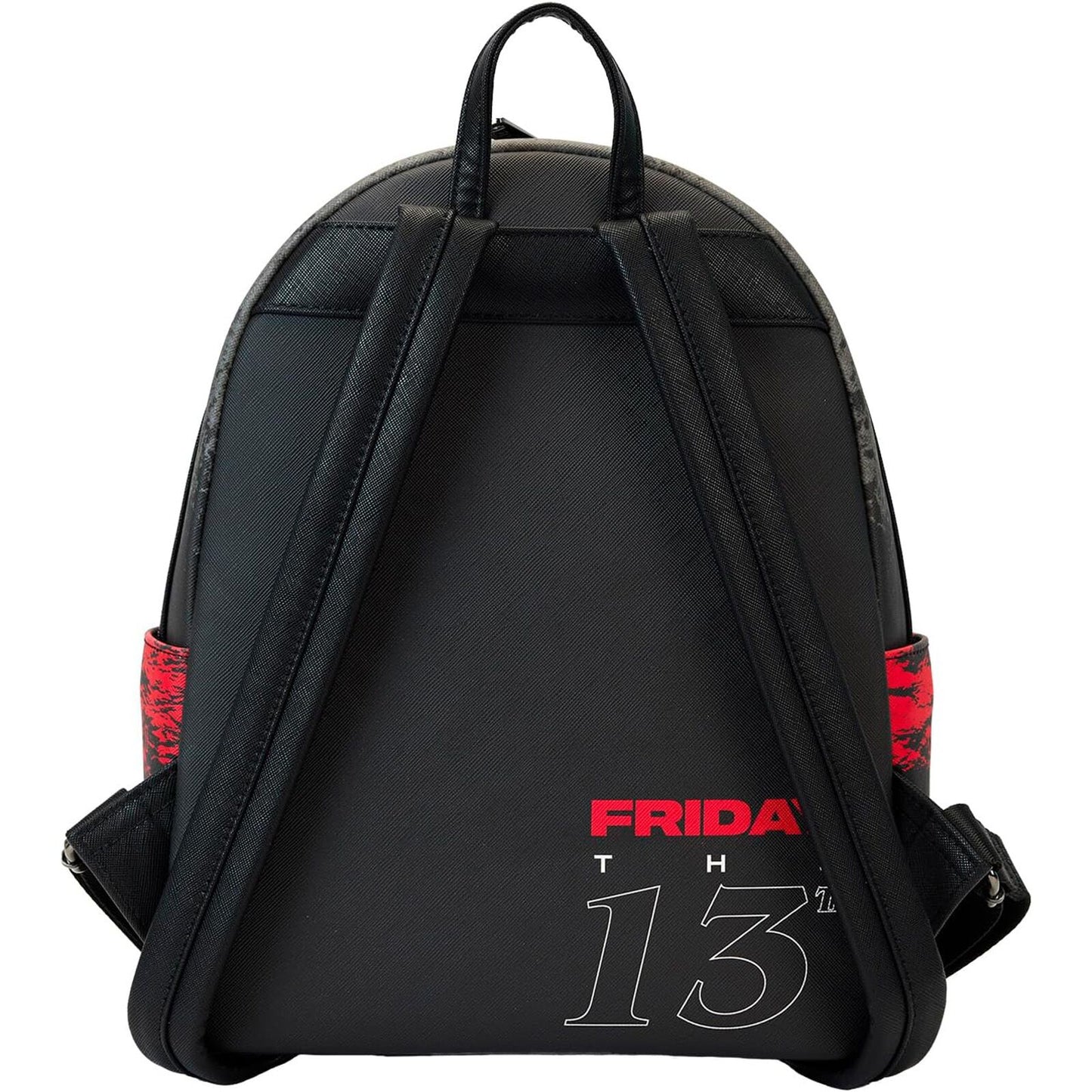 Loungefly FRIBK0014 WARNER BROTHERS FRIDAY THE 13TH I HEART HORROR MINI BACKPACK