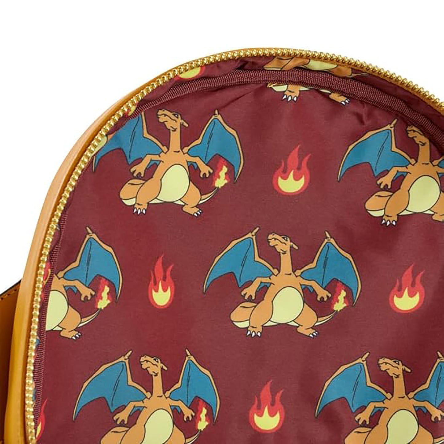 Loungefly Glurak  Charizard mit Flammen, Pokémon Rucksack