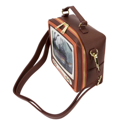 Loungefly Universal Monsters, Vintage TV Umhängetasche, Triple Lenticular