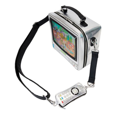 Loungefly Nickelodeon Retro-TV mit Lentikular-Effekt, Crossbody-Bag