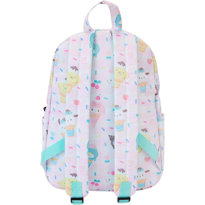 Loungefly Hello Kitty im Eiscreme-Design, Sanrio Nylon-Rucksack, SANBK0533