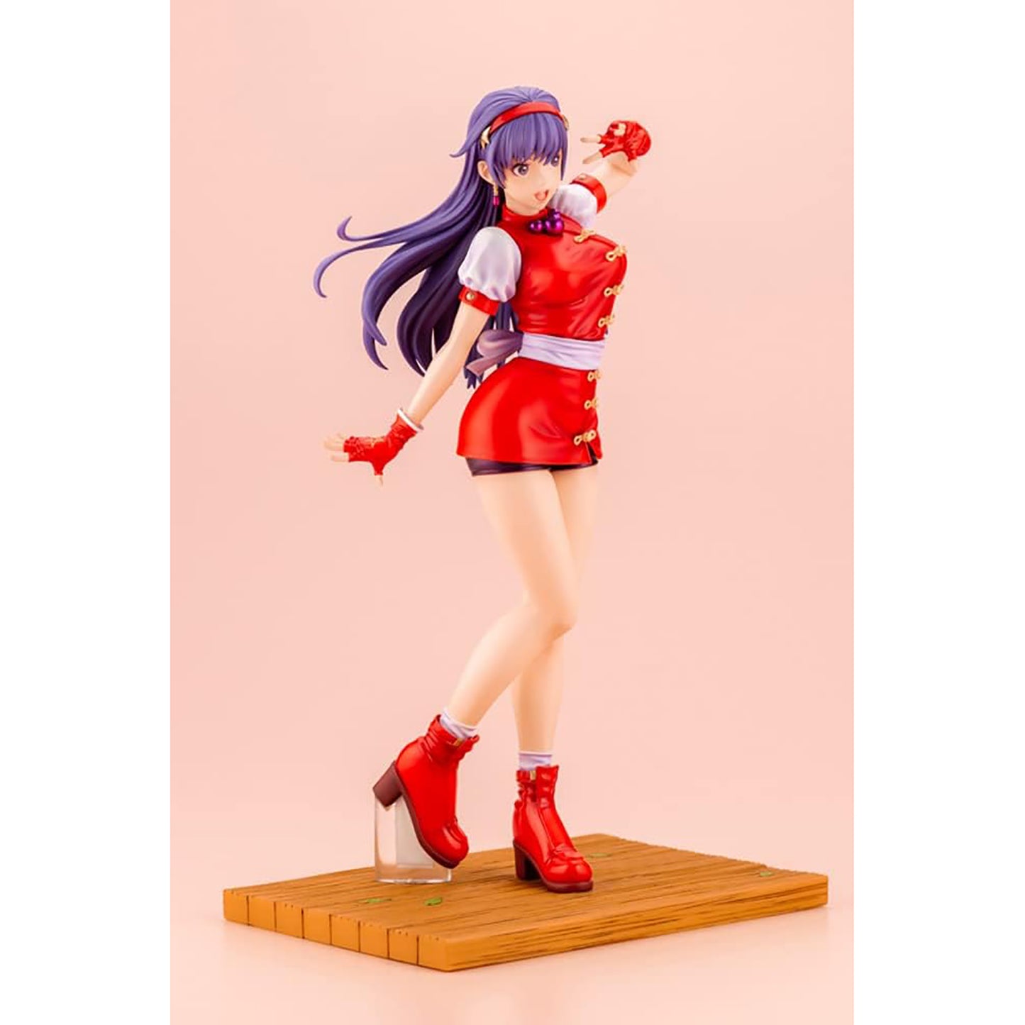 Kotobukiya Athena Asamiya in rotem Minikleid, The King of Fighters Sammelfigur, 23 cm