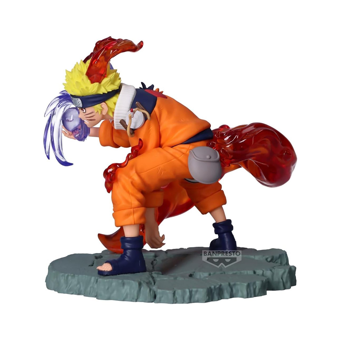 BANDAI Naruto?Uzumaki Rasengan-Pose, Naruto Sammelfigur, BPR28664, 9?cm