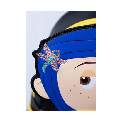 Loungefly Coraline im Regenmantel, Coraline Rucksack