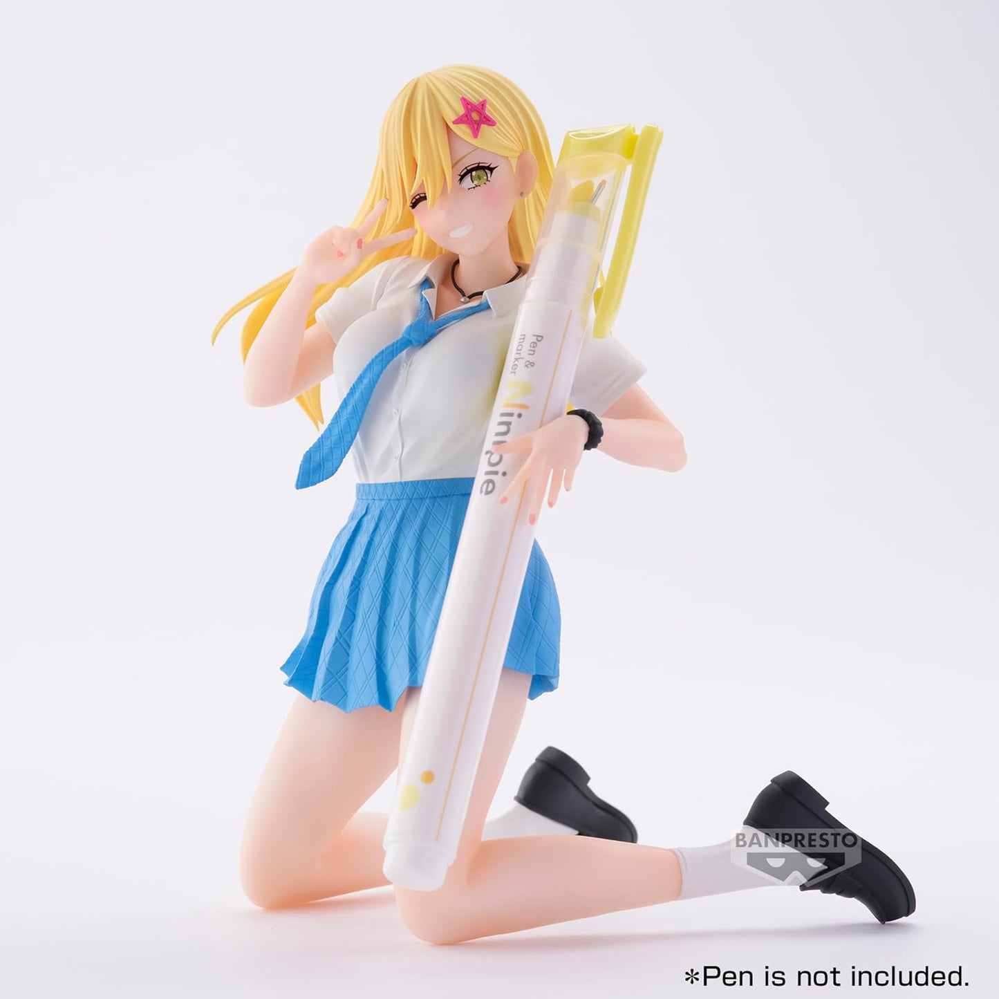BANDAI Aria Kisaki in Schuluniform, 2.5 Dimensional Seduction Sammelfigur, BP89801P, 14 cm