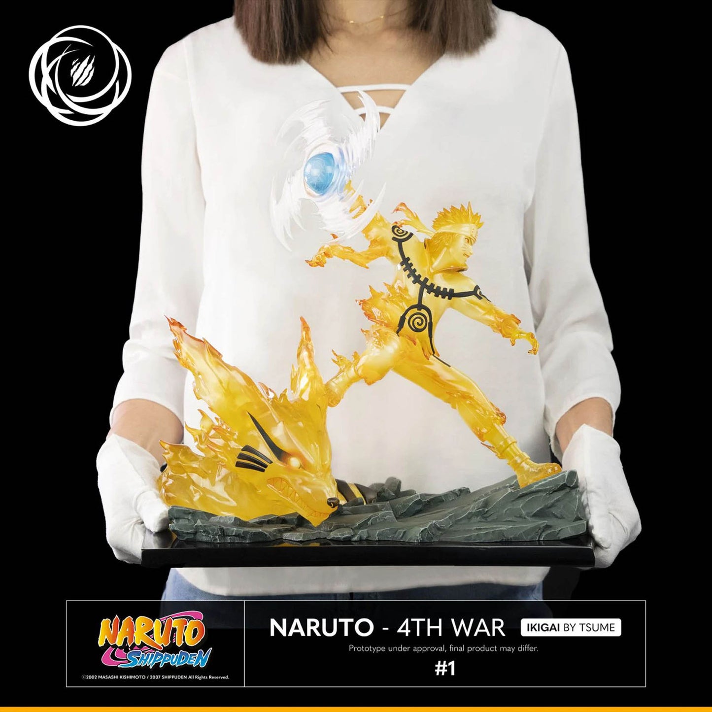 TSUME Naruto & Kurama – Limited Edition, Naruto Shippuden Sammelfigur, 36 cm