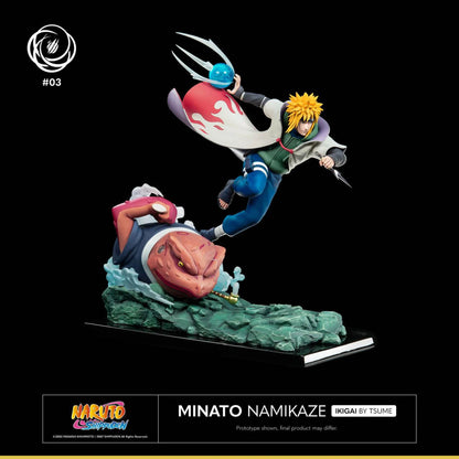 TSUME Minato Namikaze mit Rasengan – Limitierte Edition, Naruto Shippuden Sammelfigur, 41 cm