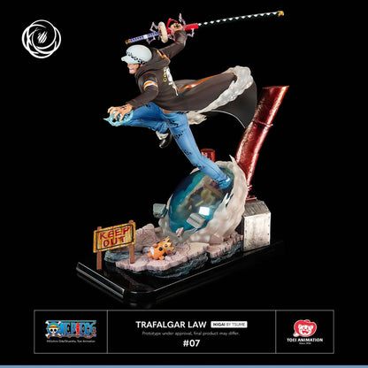 One Piece - Trafalgar Law Kikoku - Figur Limited Edition - 43cm - Tsume
