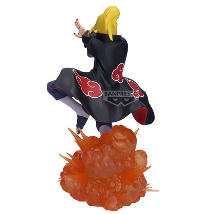 BANDAI Deidara mit Explosion, Naruto Shippuden Sammelfigur, 18 cm