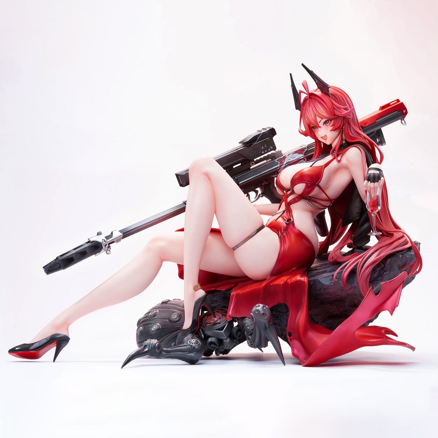 Goddess of Victory: Nikke 14 Statue: Rotkäppchen Nonsense Red (Red Hood) Deluxe Edtition