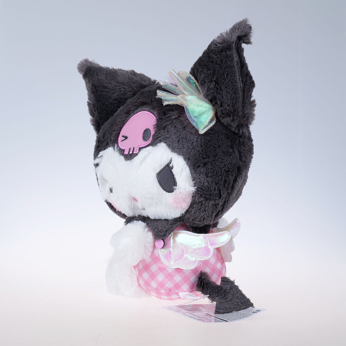 FuRyu Kuromi mit Engelsflügeln, Sanrio Plüschfigur, 28 cm