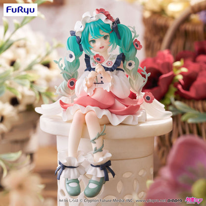 FuRyu HATSUNE MIKU FLOWER FAIRY ANEMONE NOODLE STOPPER FIGUR