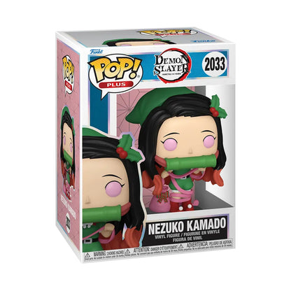 Funko 86776 Pop! Plus Demon Slayer 2033 Nezuko (Holidays)