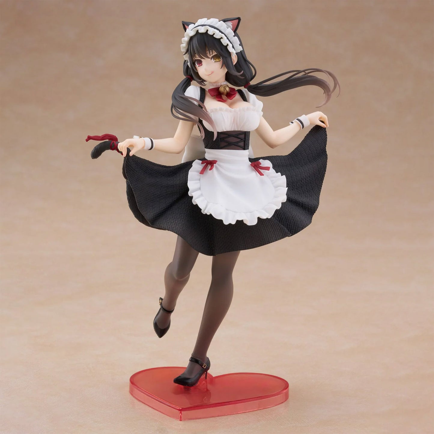 Date A Live V - Kurumi Tokisaki Cat Ear Maid - Coreful Figur - 18cm - Taito