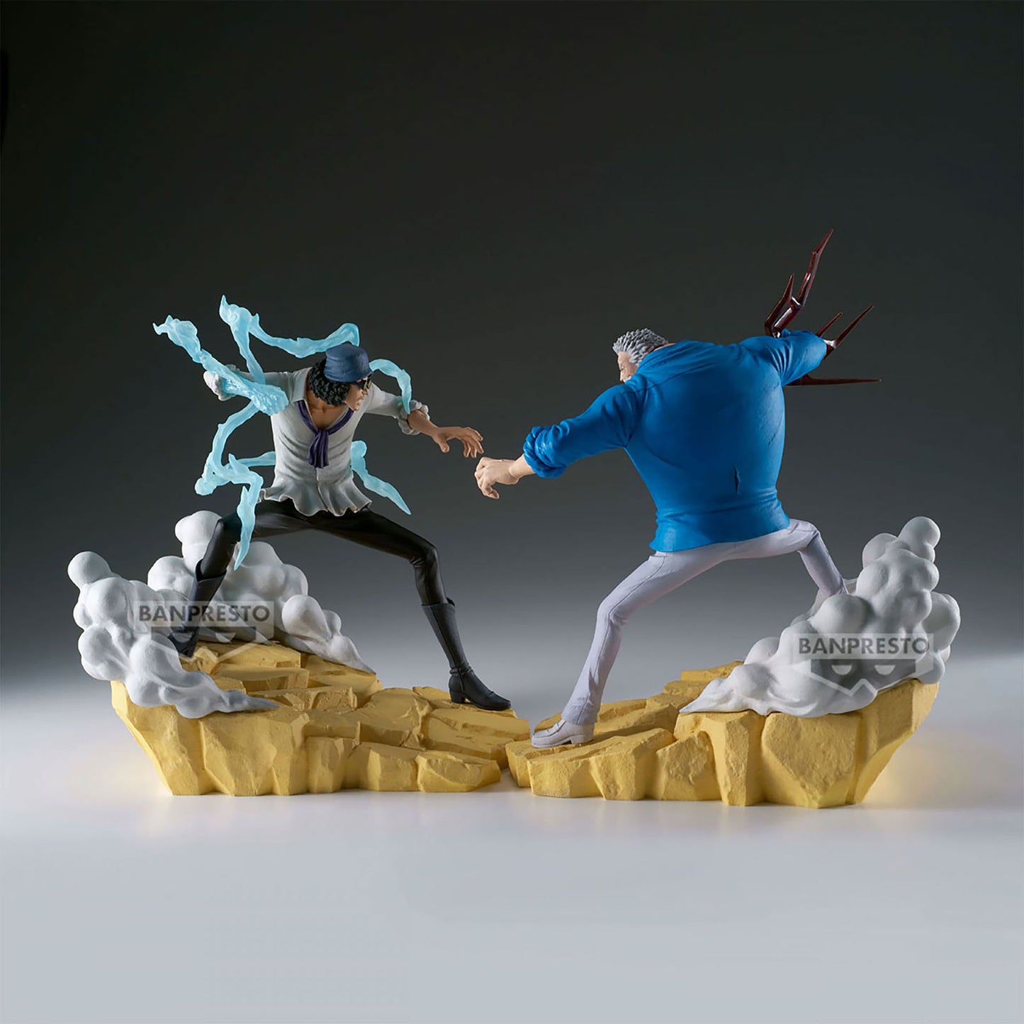 BANDAI Kuzan mit Eisattacke, One Piece Sammelfigur, 17 cm
