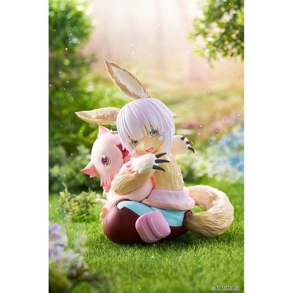 Taito Made in Abyss: The Golden City of the Scorching Sun PVC Statue Desktop Cute Figure Nanachi & Mitty Reissue 13 cm
