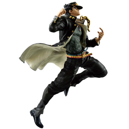 BANDAI Jotaro Kujo mit Mantel | JoJo’s Bizarre Adventure Sammelfigur | 26 cm