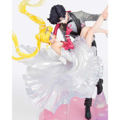 Sailor Moon - Usagi & Tuxedo Mask Figur - 23,5cm - Bandai Tamashii Nations