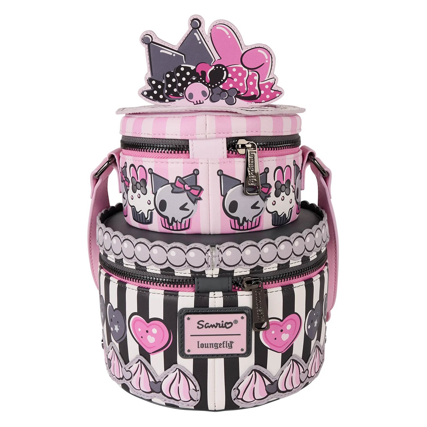 Sanrio - My Melody & Kuromi Crossbody Tasche - Loungefly