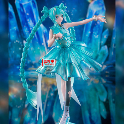 Vocaloid - Hatsune Miku - Emerald Gem - Clearluxe Figur - 28cm - Banpresto