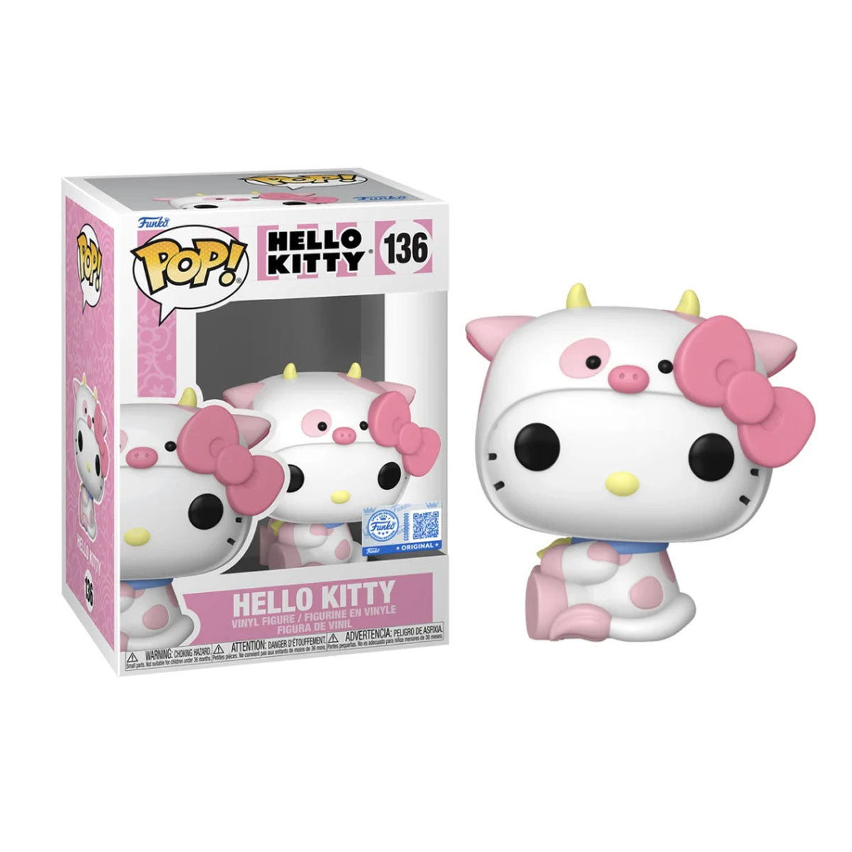 Sanrio - Hello Kitty (Cow Cosplay) - Funko Pop! Animation #136