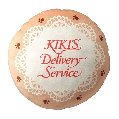 Kiki's Delivery Service - Jiji im Brotkranz - Premium Kuschelkissen - 35cm