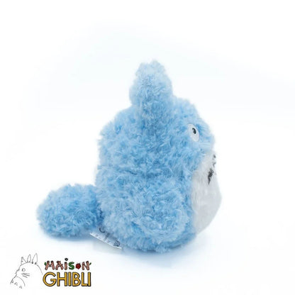 Mein Nachbar Totoro - Mittlerer Totoro (Blau) Fluffy Plüschfigur - 14cm - Semic