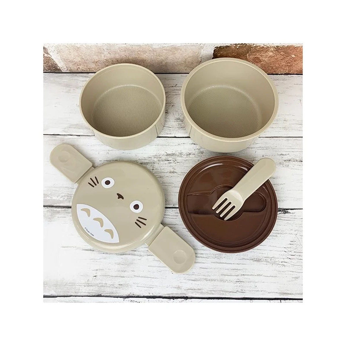 Mein Nachbar Totoro - Totoro (Grau) - Bento Lunch Box (2 Ebenen) - 11,7cm - Skater